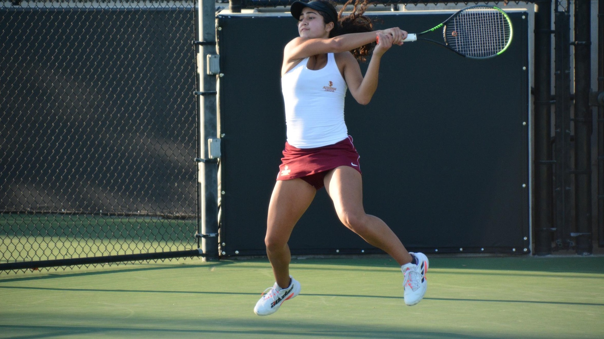 Sarah Bahsoun won at No. 1 singles against Occidental