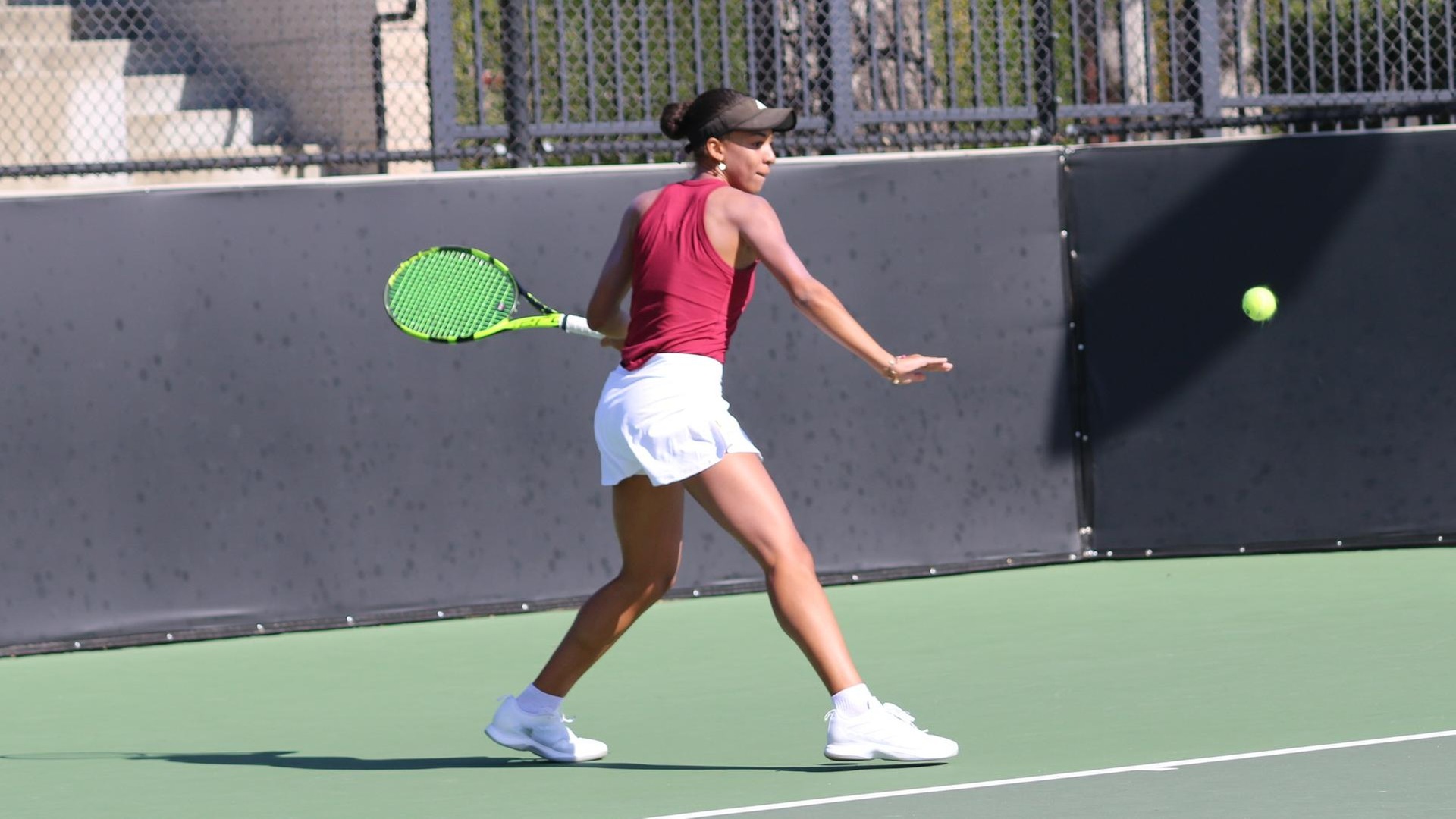 Ella Brissett earned wins in singles and doubles