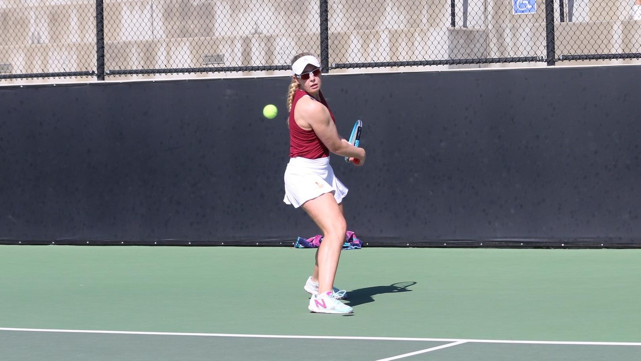 Katherine Wurster dropped only two singles games in two matches