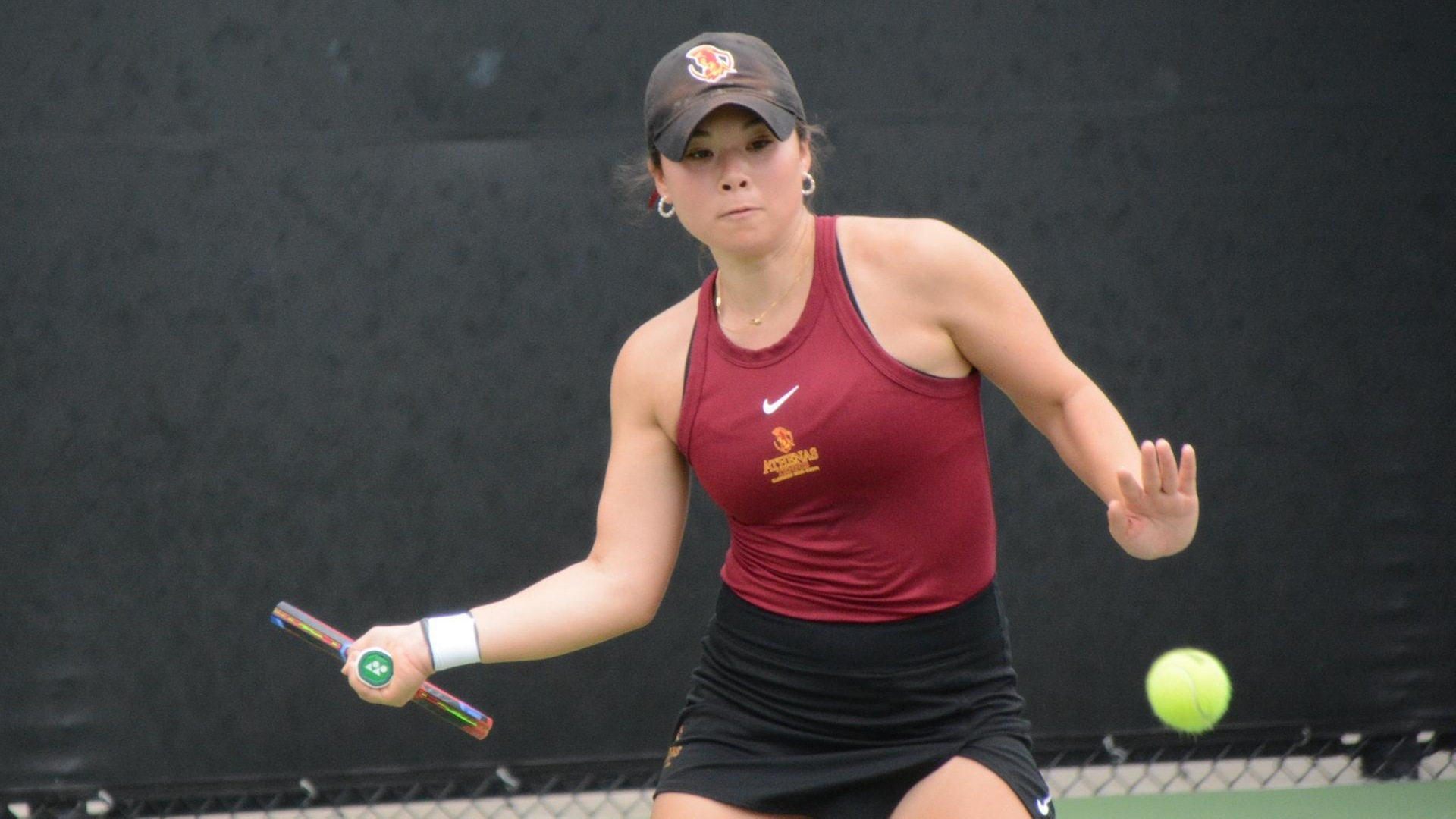 Sena Selby was unblemished, winning 8-0 in doubles and 6-0, 6-0 in singles