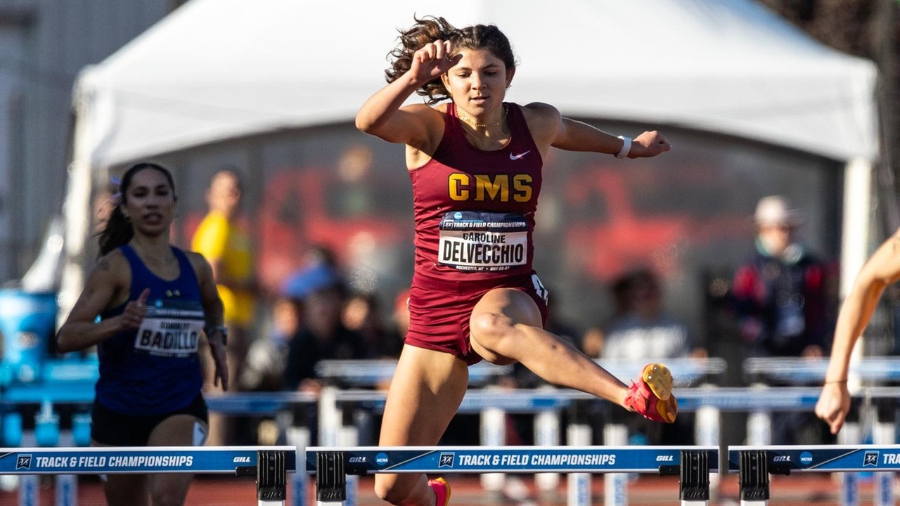 Caroline Delvecchio was a two-time All-American for CMS (photo by Aaron Brewer)
