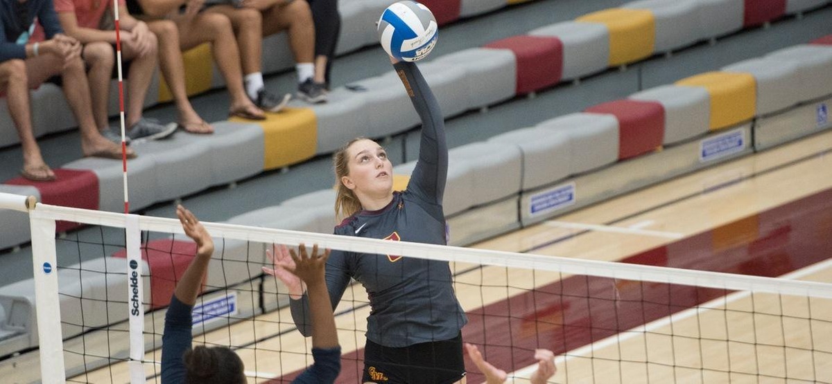 CMS Volleyball Cruises to Quick Three-Set Win over Redlands