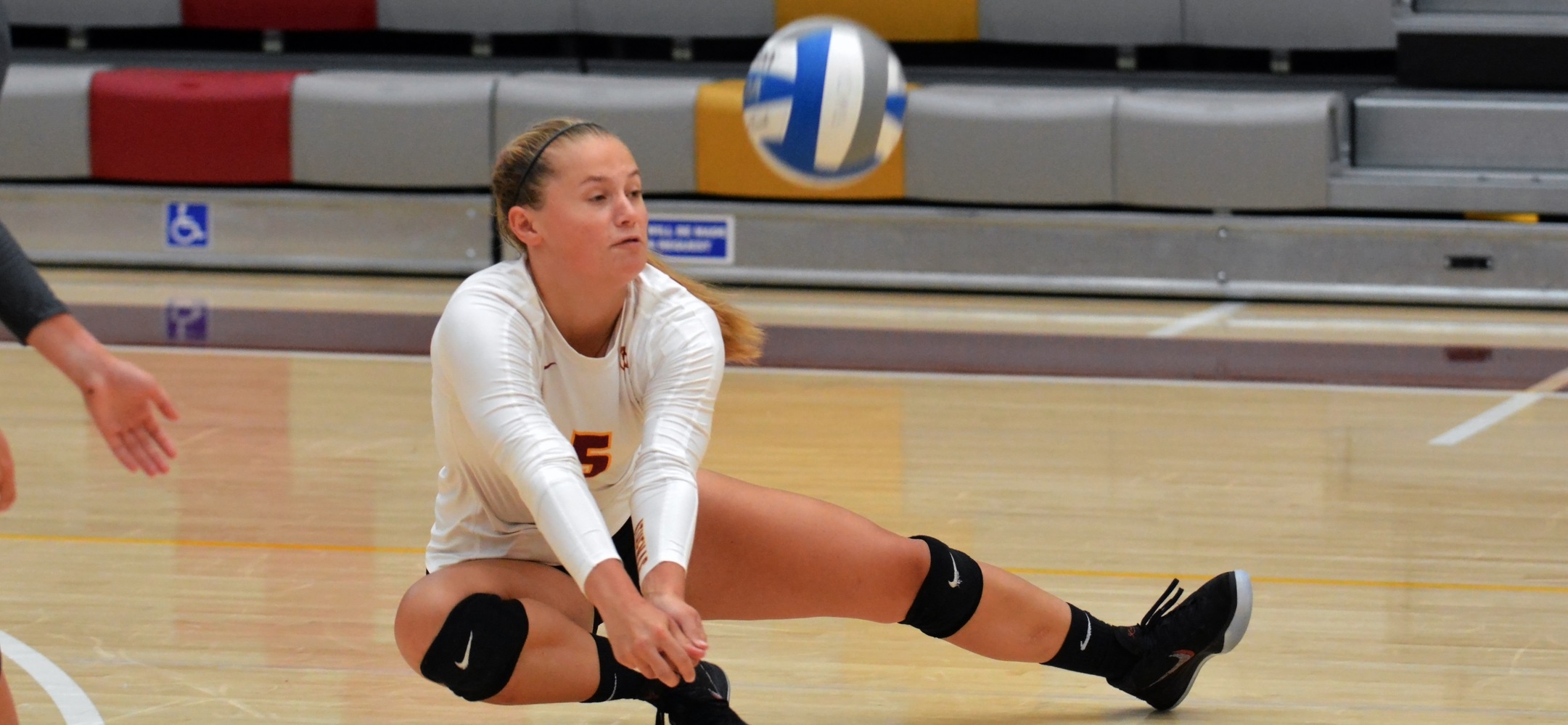 Sarah Tritschler was named to the Pacific Coast Classic All-Tournament team after 59 digs on Saturday