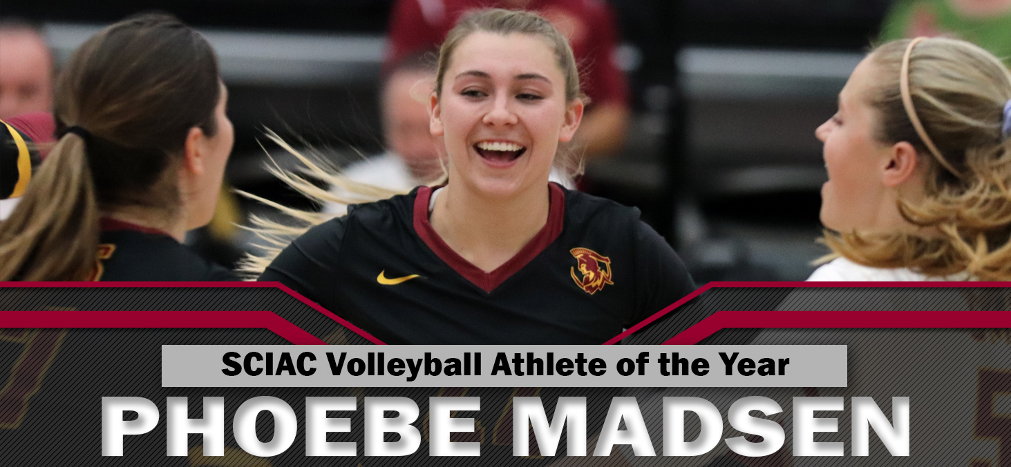 Phoebe Madsen - SCIAC Athlete of the Year