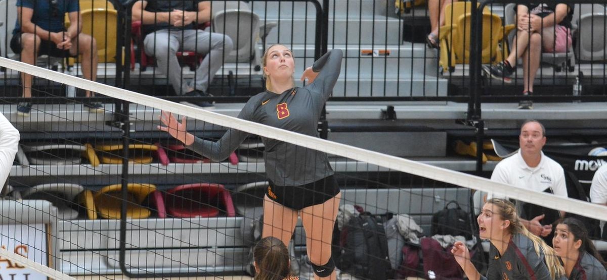 Amanda Walker matched her career high with 23 kills in a five-set win over Cal Lutheran