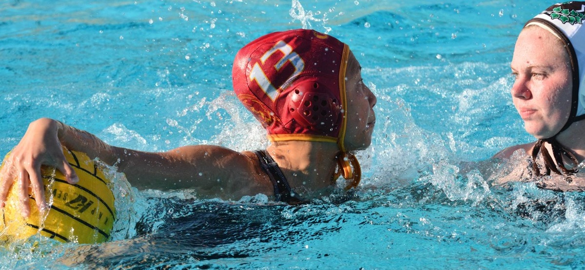 Senior Kaitlyn Eng had a hat trick in the Athenas' 17-6 road win over Caltech