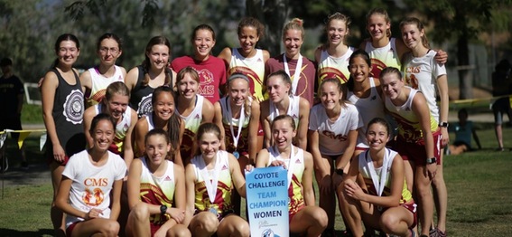 CMS Women's Cross Country takes first place