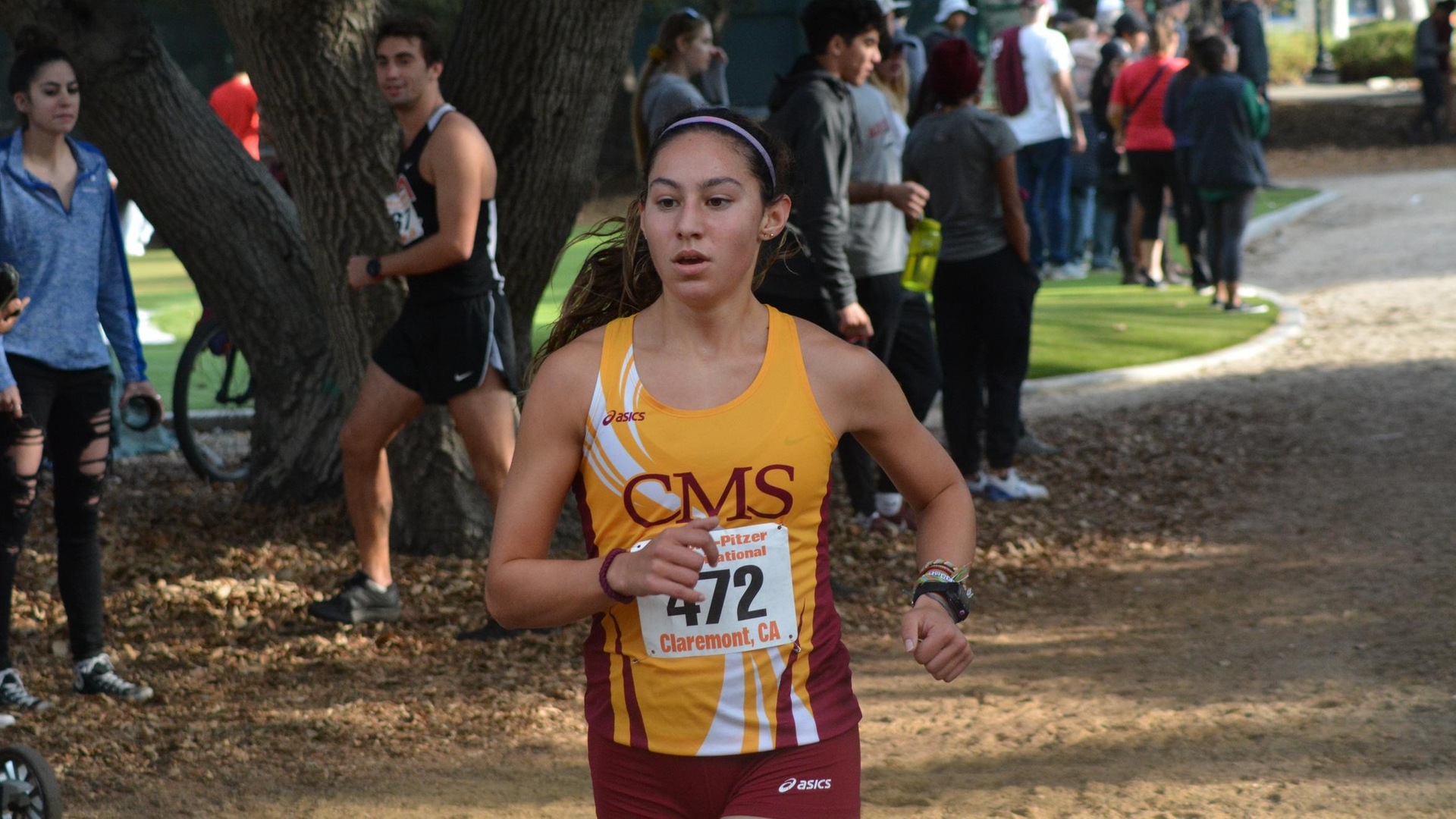 Natalie Bitetti took the individual title at the Redlands Invitational