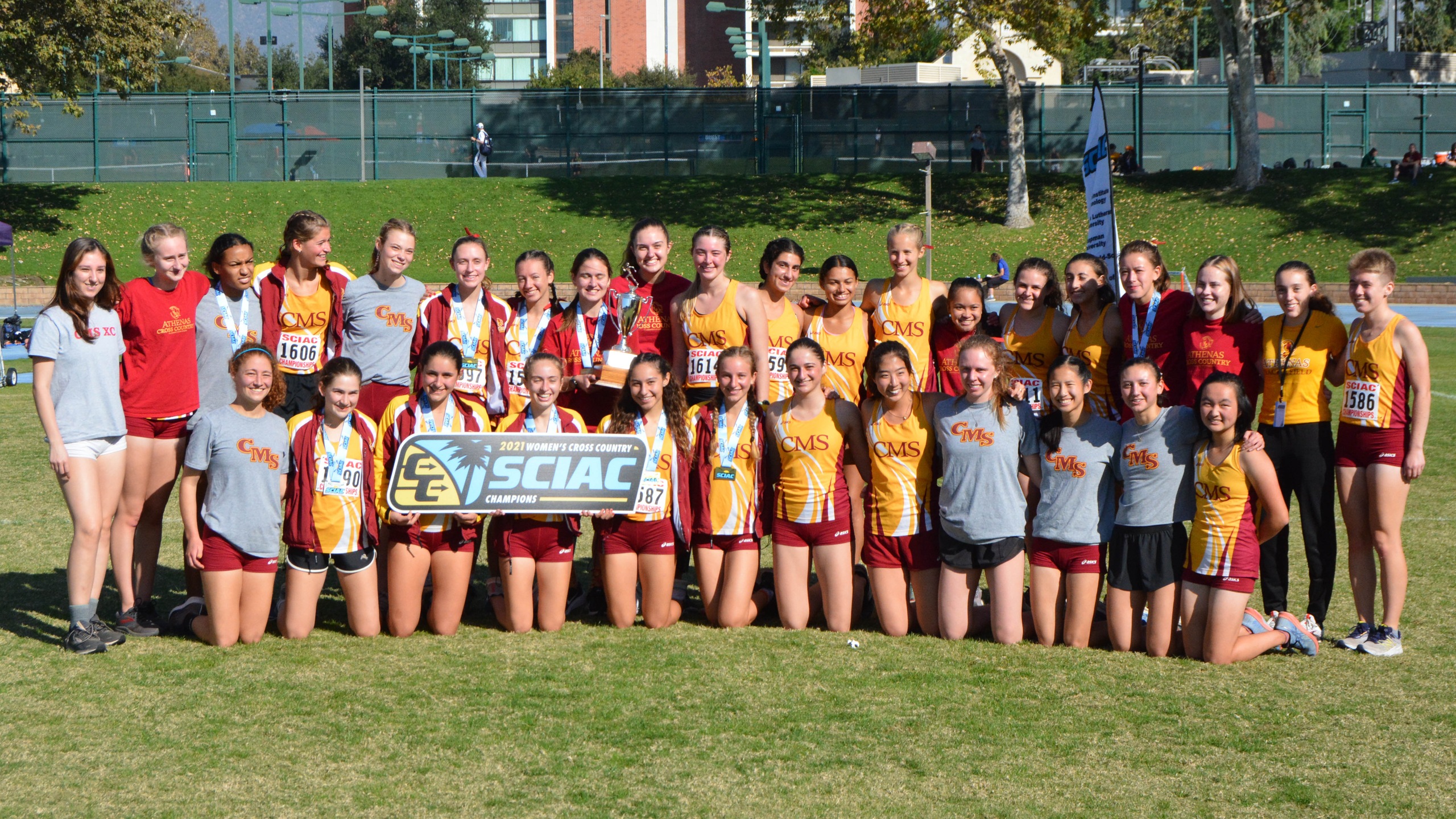 Winning SCIAC titles has been a habit for CMS women's cross country lately